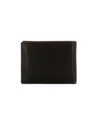 BLAUER FIRSTCLASS Leather wallet with cc BLACK - Men’s Wallets - 3