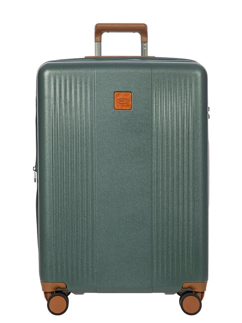 FERRARA Set of 3 trolleys: cabin, medium and large expandable green - Trolley Set