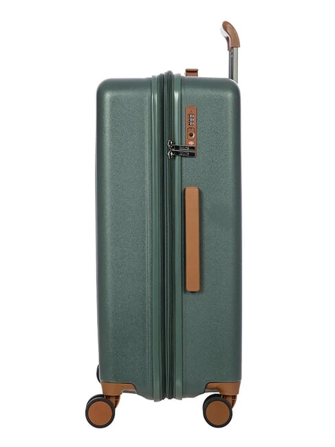 FERRARA Set of 3 trolleys: cabin, medium and large expandable green - Trolley Set