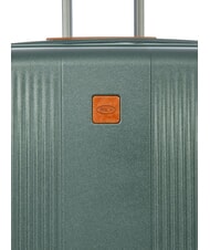 BRIC&rsquo;S FERRARA Set of 3 trolleys: cabin, medium and large expandable green - Trolley Set - 9