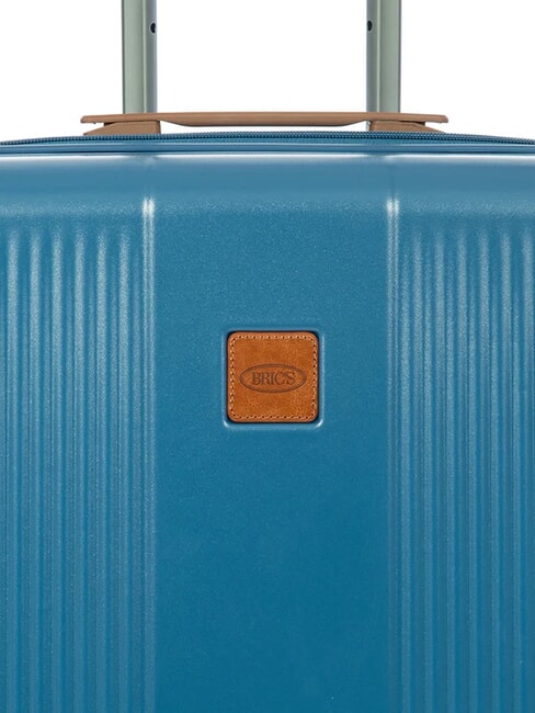 FERRARA Set of 3 trolleys: cabin, medium and large expandable denim - Trolley Set