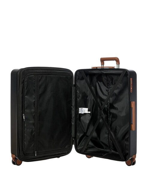 FERRARA Set of 3 trolleys: cabin, medium and large expandable Black - Trolley Set