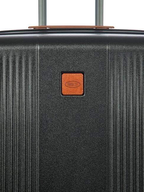 FERRARA Set of 3 trolleys: cabin, medium and large expandable Black - Trolley Set