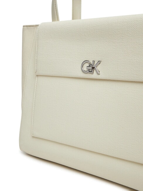 CK MEDIUM Shoulder Shopper chalk - Women&rsquo;s Bags