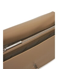 CALVIN KLEIN CK ELONGATED Shoulder bag with flap crockery - Women’s Bags - 4