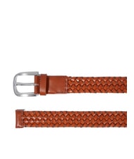 PIQUADRO 95  Braided leather belt - Belts