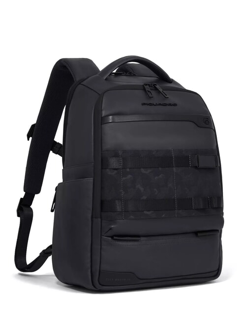 FXP Leather 14" Laptop Backpack Black - Laptop backpacks