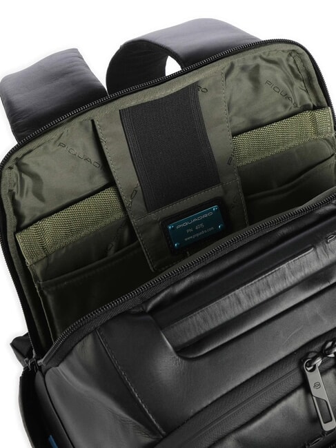 FXP Leather 14" Laptop Backpack Black - Laptop backpacks