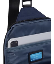 PIQUADRO WOLLEN One shoulder backpack blue - Laptop backpacks - 4