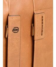 PIQUADRO backpack P15, PC port 14 " LEATHER - Laptop backpacks - 4