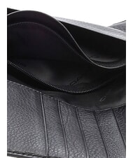 PIQUADRO MODUS  Vertical leather wallet Black - Men’s Wallets - 3