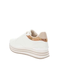 ALVIERO MARTINI PRIMA CLASSE GEO JR Platform sneakers White / Geo Beige - Women’s shoes - 4