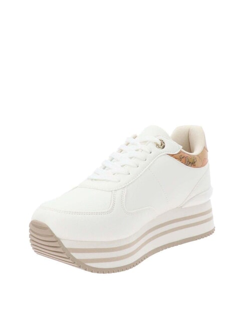 GEO JR Platform sneakers White / Geo Beige - Women’s shoes