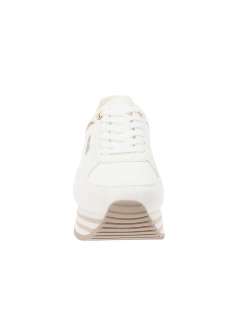 GEO JR Platform sneakers White / Geo Beige - Women’s shoes