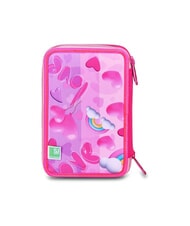 SJGANG FLYUNICORN GIRL 3 zip pencil case complete with school kit fuxiafluo - Cases and Accessories - 7