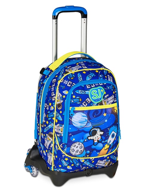 FLYROCKET BOY JACK 3WD Detachable Backpack Trolley, 3 wheels fluorescent yellow - Backpack trolleys