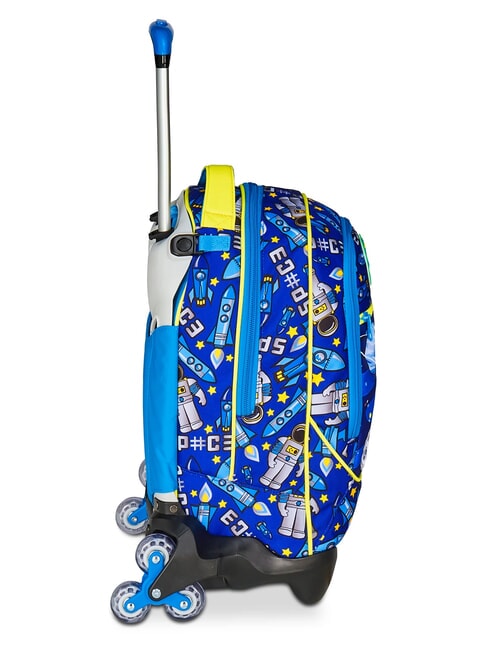 FLYROCKET BOY JACK 3WD Detachable Backpack Trolley, 3 wheels fluorescent yellow - Backpack trolleys