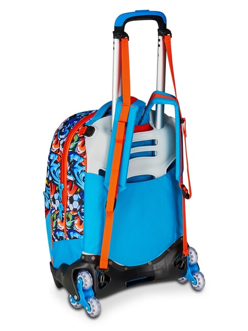 TINYPATCH BOY JACK 3WD Detachable Backpack Trolley, 3 wheels bright turquoise - Backpack trolleys