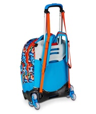 SJGANG TINYPATCH BOY JACK 3WD Detachable Backpack Trolley, 3 wheels bright turquoise - Backpack trolleys - 3