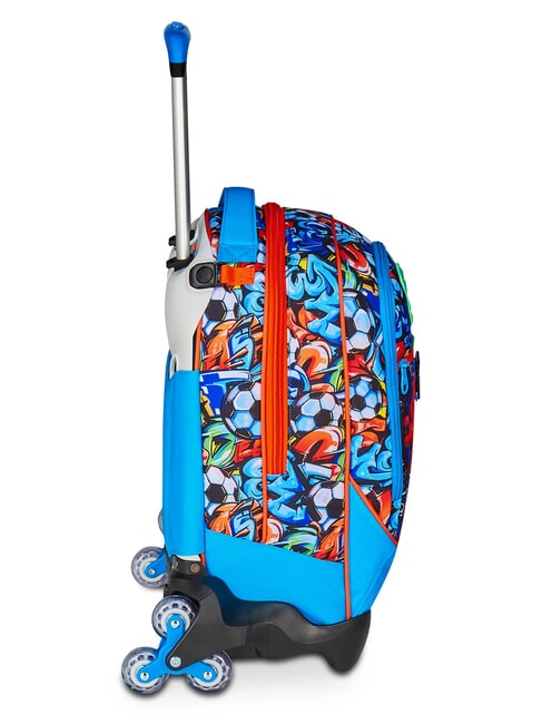 TINYPATCH BOY JACK 3WD Detachable Backpack Trolley, 3 wheels bright turquoise - Backpack trolleys