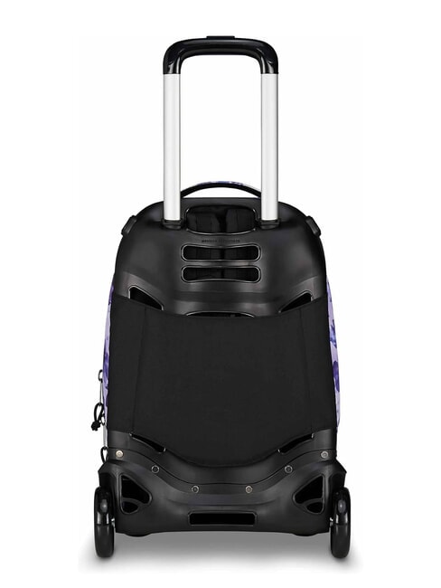 PLUG FANTASY Detachable trolley backpack, laptop holder lily flowers - Backpack trolleys