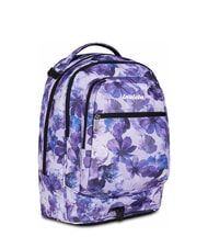 INVICTA PLUG FANTASY Detachable trolley backpack, laptop holder lily flowers - Backpack trolleys - 6
