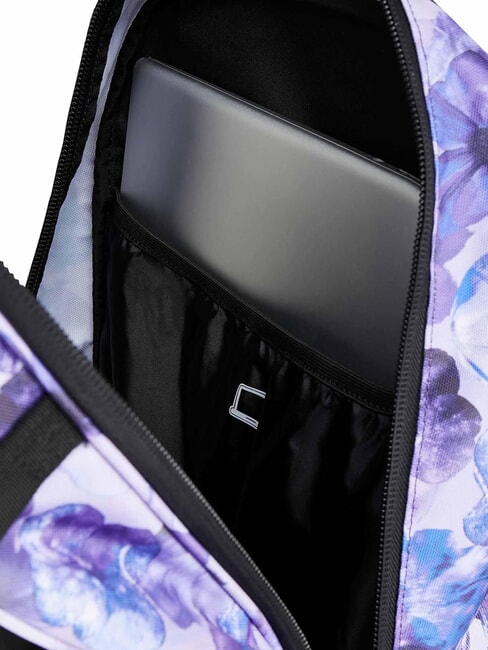 PLUG FANTASY Detachable trolley backpack, laptop holder lily flowers - Backpack trolleys