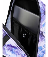 INVICTA PLUG FANTASY Detachable trolley backpack, laptop holder lily flowers - Backpack trolleys - 9