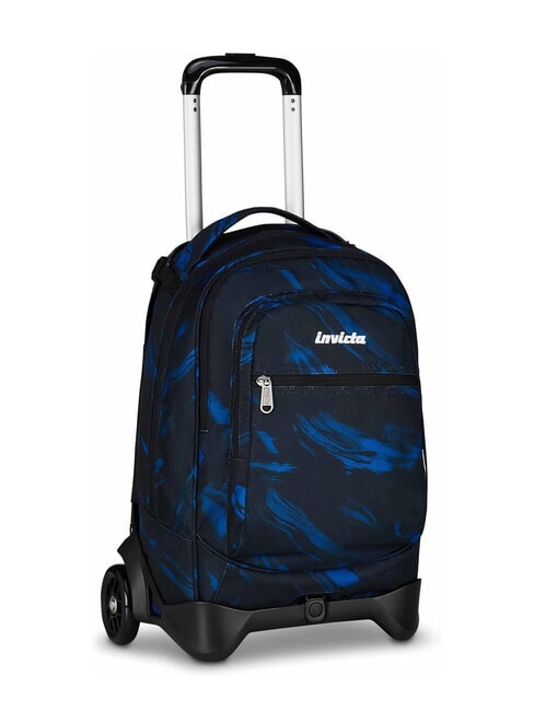 PLUG FANTASY Detachable trolley backpack, laptop holder rippling waves - Backpack trolleys