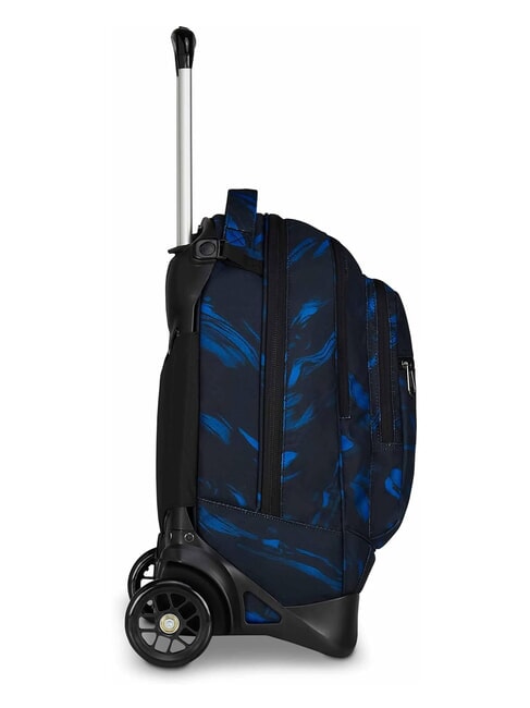 PLUG FANTASY Detachable trolley backpack, laptop holder rippling waves - Backpack trolleys