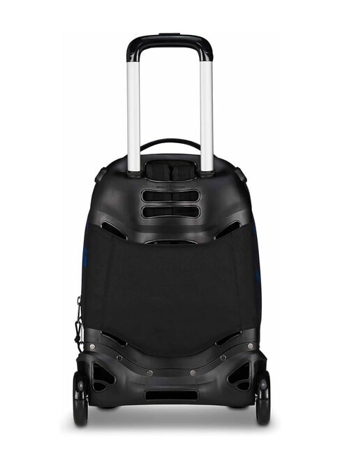 PLUG FANTASY Detachable trolley backpack, laptop holder rippling waves - Backpack trolleys