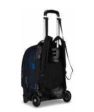 INVICTA PLUG FANTASY Detachable trolley backpack, laptop holder rippling waves - Backpack trolleys - 5