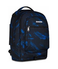 INVICTA PLUG FANTASY Detachable trolley backpack, laptop holder rippling waves - Backpack trolleys - 6