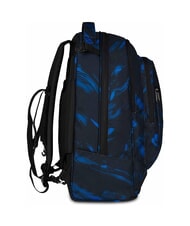 INVICTA PLUG FANTASY Detachable trolley backpack, laptop holder rippling waves - Backpack trolleys - 7