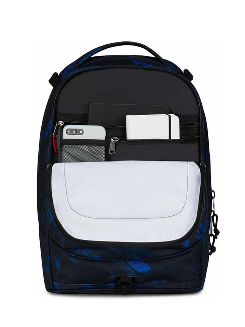 PLUG FANTASY Detachable trolley backpack, laptop holder rippling waves - Backpack trolleys