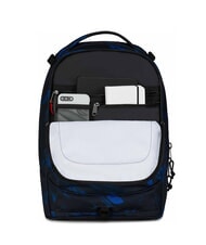 INVICTA PLUG FANTASY Detachable trolley backpack, laptop holder rippling waves - Backpack trolleys - 8