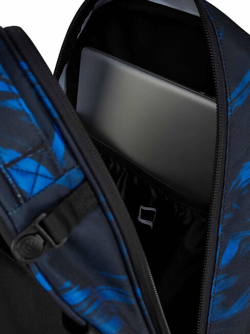 PLUG FANTASY Detachable trolley backpack, laptop holder rippling waves - Backpack trolleys