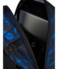 INVICTA PLUG FANTASY Detachable trolley backpack, laptop holder rippling waves - Backpack trolleys - 9