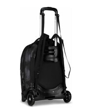 INVICTA PLUG FANTASY Detachable trolley backpack, laptop holder brushed black - Backpack trolleys - 4