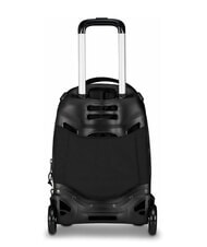 INVICTA PLUG FANTASY Detachable trolley backpack, laptop holder brushed black - Backpack trolleys - 5
