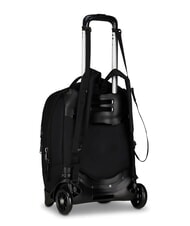INVICTA PLUG PLAIN Detachable trolley backpack, laptop holder Black - Backpack trolleys - 5