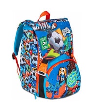 SJGANG TINYPATCH BOY Expandable backpack with patch bright turquoise - Backpacks & School and Leisure - 3