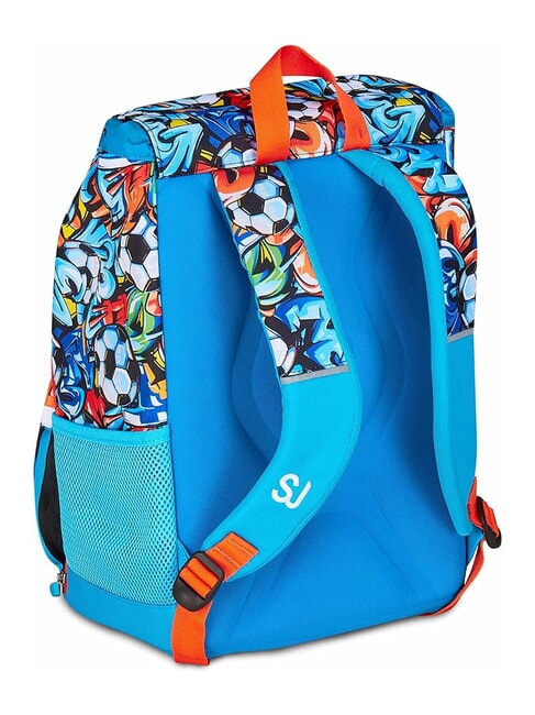 TINYPATCH BOY Expandable backpack with patch bright turquoise - Backpacks & School and Leisure