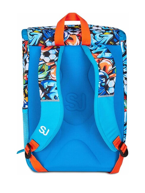 TINYPATCH BOY Expandable backpack with patch bright turquoise - Backpacks & School and Leisure