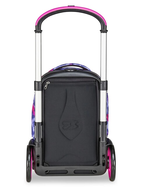 SHADY DYE GIRL PLUG Detachable Backpack Trolley, 2 wheels violet - Backpack trolleys