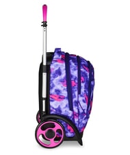 SEVEN SHADY DYE GIRL PLUG Detachable Backpack Trolley, 2 wheels violet - Backpack trolleys - 5