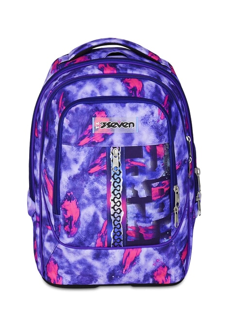 SHADY DYE GIRL PLUG Detachable Backpack Trolley, 2 wheels violet - Backpack trolleys