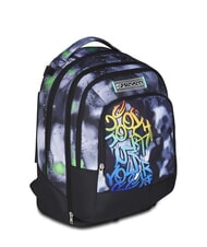 SEVEN PAINT BOY JACK 3WD Trolley 2 Detachable Backpacks, 3 wheels Black - Backpack trolleys - 7