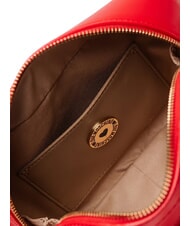 LOVE MOSCHINO CURSIVE LOGO Mini Shoulder Bag RED - Women’s Bags - 4