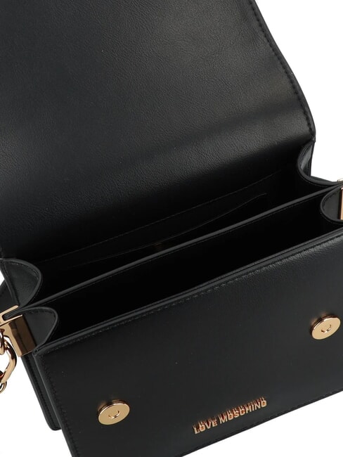 CURSIVE LOGO Shoulder bag with shoulder strap Black - Women’s Bags